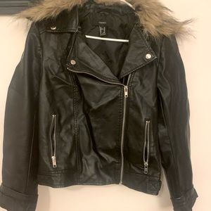 Leather jacket size M